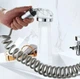 Душевая система на умывальник Modified Faucet With external Shower 118x45x55 мм с регулировкой длины, нержавеющая сталь - изображение 4