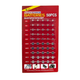 Батарейки ASSORTED BOTTON BATTERIES 50 PCS SET 50 кнопкових батарейок різних типів для калькуляторів, годинників та приладів - зображення 1