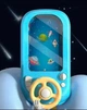 Игровой руль 661-8 Jiution 43х22х13 см симулятор космической гонки с звуковыми эффектами, от 3 батареек AA, пластиковый - изображение 2