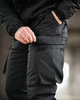Зимовий тактичний костюм Northern Black ріп-стоп утеплений Primaloft OmniHeat для полювання та служби L - зображення 7