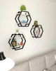 Настенная полка в стиле лофт (1шт) EcoLoft Гексия DSP-1317-2 - изображение 2
