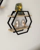 Настінна полиця в стилі лофт (1шт) EcoLoft Гексія DSP-1317-1 - зображення 1
