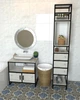 Пенал для ванної в стилі лофт EcoLoft Фьора DSP-1321-2 - зображення 3