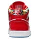 Кроссовки женские Jordan Air 1 Mid Barcelona Sweater 36 Красно-белый DC7248-600 - изображение 4