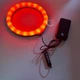 Кольцевая лампа RGB LED 26 см для селфи со штативом 2м и держателем для телефона, лампа для фото и видеосъемок, макияжа блоггеров, светодиодная с регулировкой яркости 10-100%, холодный/теплый/RGB свет Черная MJ26T - изображение 7