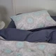 Постельное белье ТЕП Happy Sleep Blue Ash Ранфорс двуспальное наволочки 50х70 см Серый (17440180215) - изображение 7