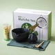 Набор посуды для матча Kuro Kaze Set Katakuchi - изображение 1