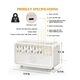 White Noise Sleep Aid + Aromatherapy Humidifier + Smart Night Light 3-in-1 — пристрій для сну, релаксу та ароматерапії - зображення 7