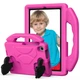Протиударний дитячий чохол EVA Kids Like з підставкою для Lenovo Tab M8 TB-301, TB-300, TB-8506, TB-8705, TB-8505 (Малиновий) - зображення 1