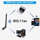 Wi-Fi 6 адаптер FENVI USB Adapter AX286 для ноутбука 2.4 ГГц до 286 Мбіт/с USB 2.0 Driver-Free - зображення 6