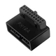 Адаптер переходник угловой 90° USB 3.0 Внутренний разъём 19/20P PH19A для материнской платы - изображение 1