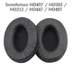 Амбушюры из протеиновой кожи для наушников Sennheiser HD457 / HD202 / HD212 / HD447 / HD497 - изображение 1