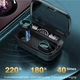 Бездротові навушники M10 TWS Bluetooth 5.3 з зарядним кейсом 3500 мА·год мікрофоном і шумозаглушенням Чорні - зображення 6