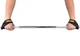 Лямки для тяги EasyFit Infinity EF-8888-XL (восьмерки) XL - на обхват запястья до 22 см (2 шт) Черный - изображение 2