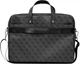 Torba na laptopa Guess Saffiano 4G Triangle Logo 16" Black (3666339051099) - obraz 3