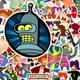 Набор наклеек стикеров Футурама Futurama 50 штук наклейки из мультсериала - изображение 4