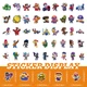 Набор наклеек стикеров Brawl Stars 50 штук наклейки из игры Бравл Старс - изображение 6