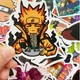 Набор стикеров наклейки Наруто Узумаки 50 штук наклейки из аниме Naruto - изображение 4