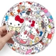 Набір наклейок стікерів Хеллоу Китти Hello Kitty 50 штук наліпки - зображення 5