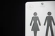 Табличка «Вбиральня / Restroom» зі шрифтом Брайля | Інклюзивна тактильна табличка на двері | SmartTAB - изображение 2