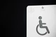 Табличка «Вбиральня доступна / Accessible Restroom» зі шрифтом Брайля | Інклюзивна тактильна табличка для МГН | SmartTAB - изображение 3