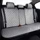 Комплект преміум накидок для сидінь CarLife Turbo, grey SC30204 - зображення 5