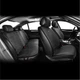Комплект преміум накидок для сидінь CarLife Sport, black SC10104 - зображення 7