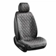 Комплект преміум накидок для сидінь CarLife Nitro, grey SC40204 - зображення 1