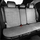 Комплект преміум накидок для сидінь CarLife Sport, grey SC10204 - зображення 5