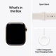 Smartwatch Apple Watch Series 11&nbsp;GPS + Cellular 42mm Gold Titanium Case with Light Blush Sport Band M/L (MF8X4) - obraz 8