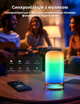 Розумна кольорова настільна лампа Govee Aura 2 RGBIC White and Color, WiFi + Bluetooth Matter - зображення 6