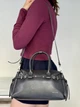 Стильна жіноча сумка з екошкіри David Jones CM7699 - чорний - изображение 3
