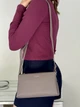 Жіноча сумка з екошкіри David Jones CM7815 - темний тауп - изображение 2