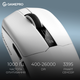 Миша GamePro Asgard Thor Wireless/Bluetooth/USB PixArt PAW3395 Sensor White (GM023W) - зображення 13
