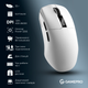 Миша GamePro Asgard Thor Wireless/Bluetooth/USB PixArt PAW3395 Sensor White (GM023W) - зображення 18