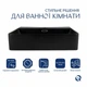 Раковина Qtap Nando LT 500х420х120 Matt black QT12112173SMBMBN - зображення 3