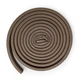 Уплотнитель для дверей клеящийся D-образный HORST DS-D 9x7,5 BROWN 6 м коричневый - изображение 2
