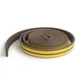 Уплотнитель для дверей клеящийся Е-образный HORST DS-E 9x4 BROWN 6 м коричневый - изображение 4