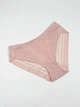 Трусики слипы бесшовные прозрачные однотонные эластичные ISSA PLUS BL3-223 XXL бежевые (issa2007682716074) - изображение 1