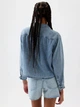 Сорочка джинсова оверсайз жіноча GAP 501637772 XL Синя (1159848855) - зображення 2