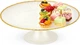 Patera na tort Home & Styling Collection na nóżce szklana biała 21 cm (8721037511292) - obraz 2