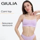 Безшовний топ на тонких бретелях Giulia CAMI TOP S/M Violet-orchid bloom, на тонких бретелях - зображення 1