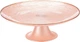 Підставка для торта Home & Styling Collection на ніжці скляна рожева 21 см (8721037510592) - зображення 1