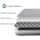 Чохол Tomtoc 360° Sleeve for MacBook 12 inch - Gray (A13-B01G) - зображення 4
