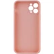 Силіконовий чохол Candy Full Camera для Apple iPhone 12 Pro Max (6.7") Розовый / Pink Sand - изображение 2