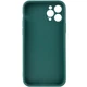 Силіконовий чохол Candy Full Camera для Apple iPhone 12 Pro Max (6.7") Зеленый / Forest green - изображение 2