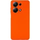 Силіконовий чохол Candy Full Camera для Xiaomi Redmi Note 13 4G Помаранчевий / Orange - изображение 1