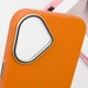 Чехол SGP PC+Leather with Magnetic Fit для Apple iPhone 16 (6.1") Brown - изображение 4