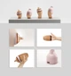 Антиколікова пляшечка 0-3 міс. з силіконовою соскою HEORSHE, Pink Bottle, 160 мл - зображення 5