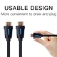 Кабель HDMI Vention HDMI-HDMI, 2m, v2.0, 4K 60Hz (VAA-M02-B200) - зображення 4